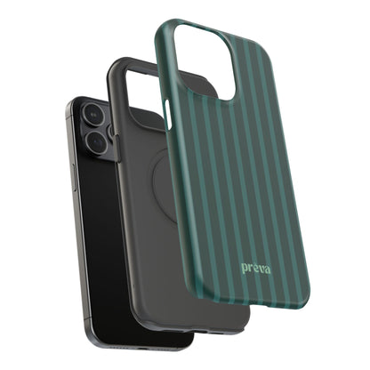 Striped Green Phone Case