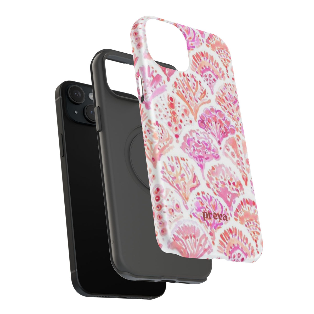 Pink Shell Watercolor Phone Case