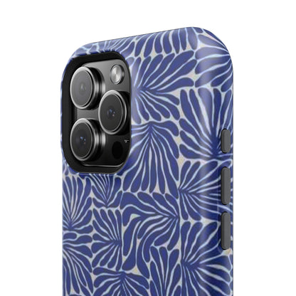 Blue Abstract Greek Phone Case