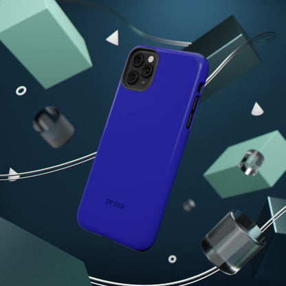 Neon Dark Blue Phone Case