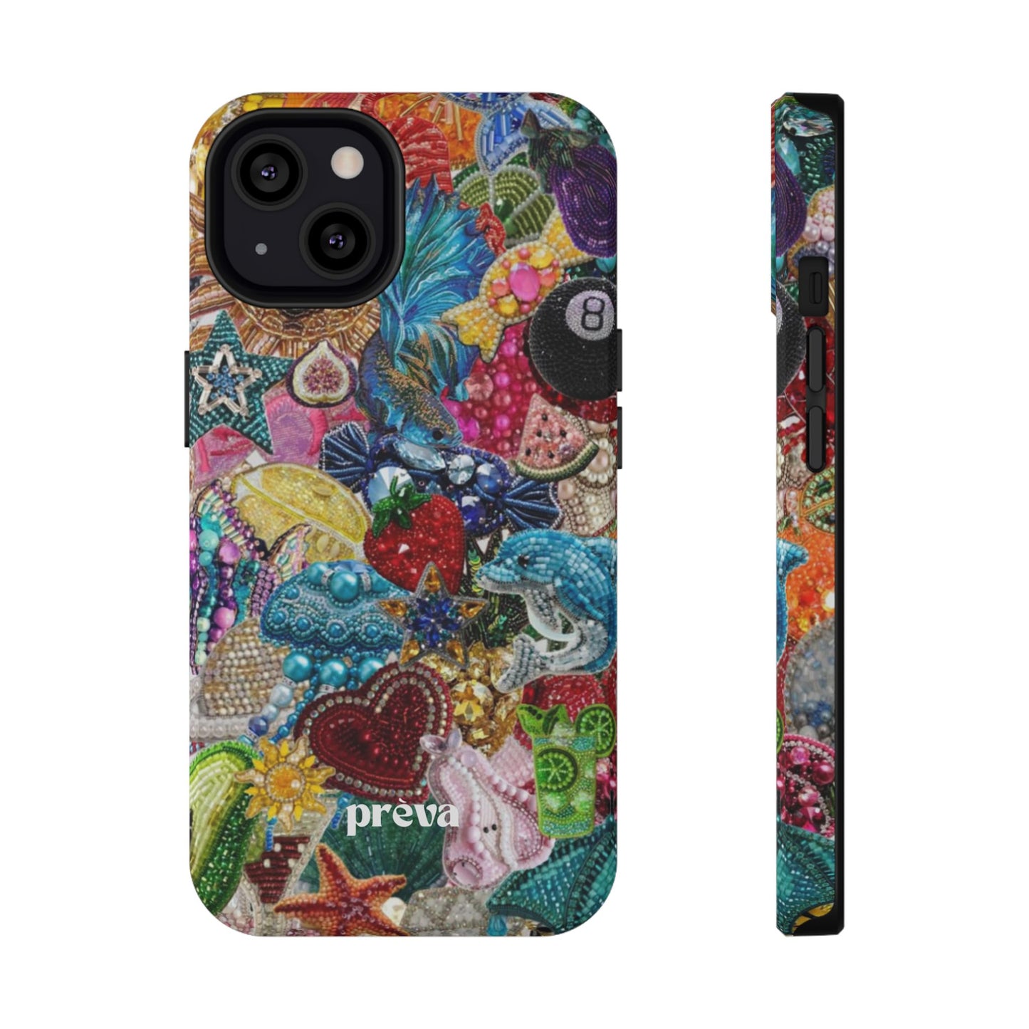Colorful Rhinestone Phone Case