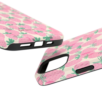 Pink Strawberry Phone Case