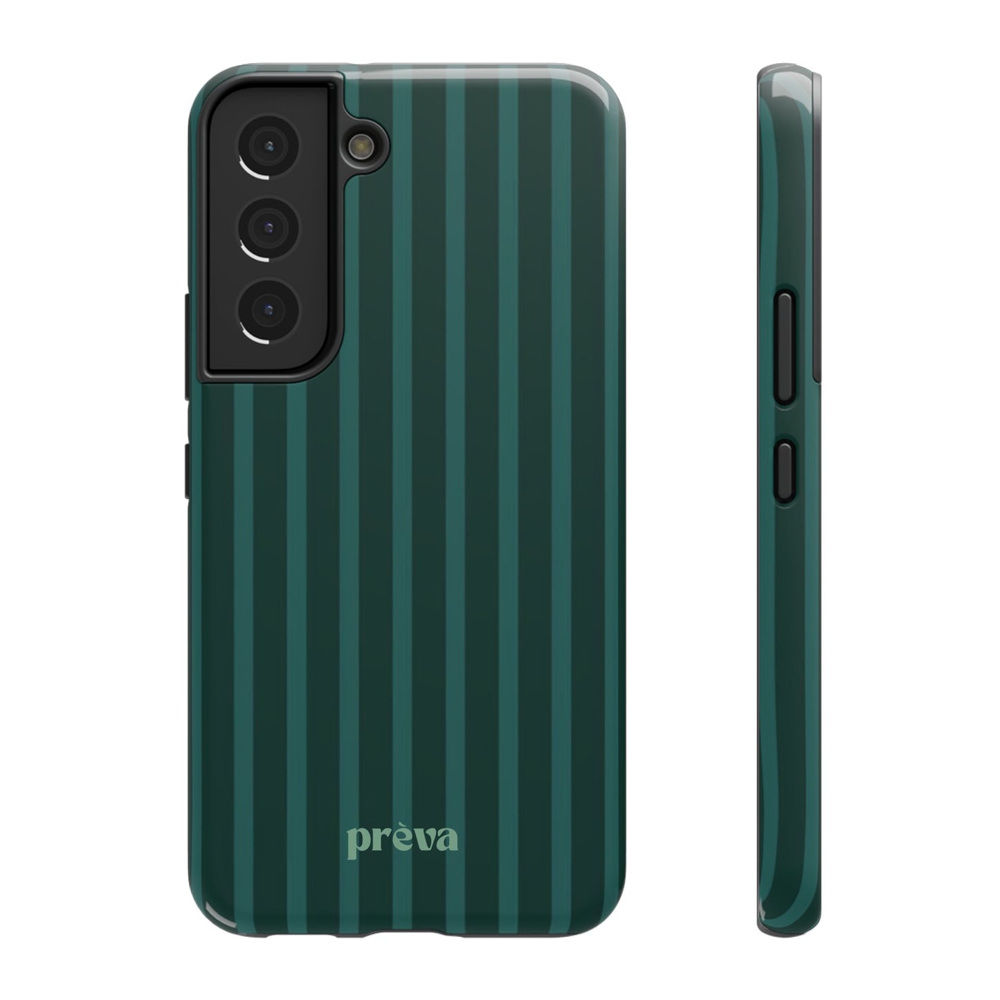 Striped Green Phone Case