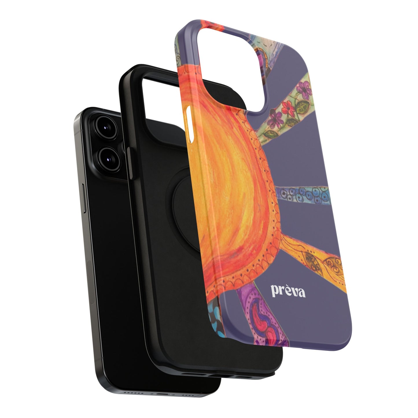Purple Cancun Sun Phone Case