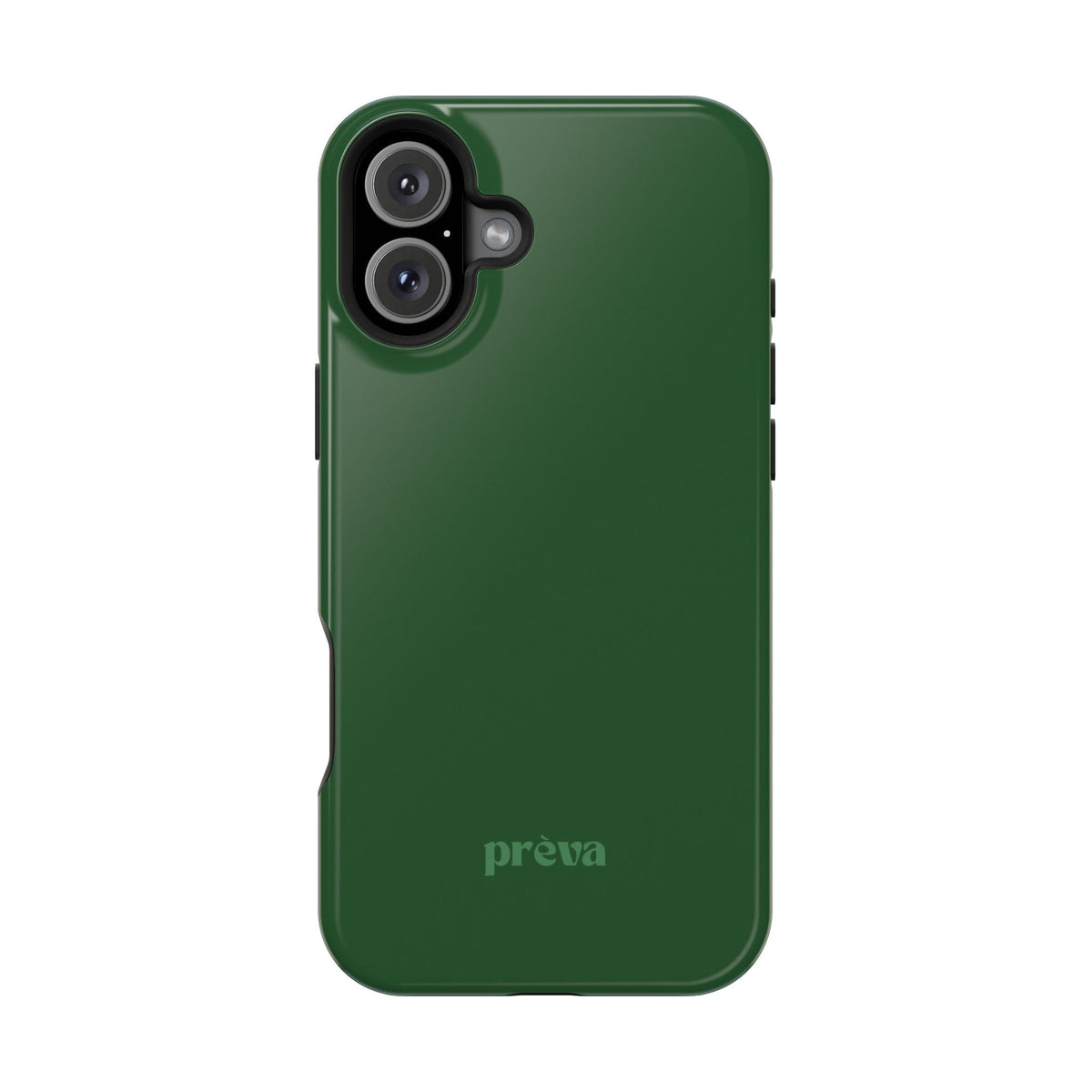Impact-Resistant Phone Case — Forest Green Slim Armor