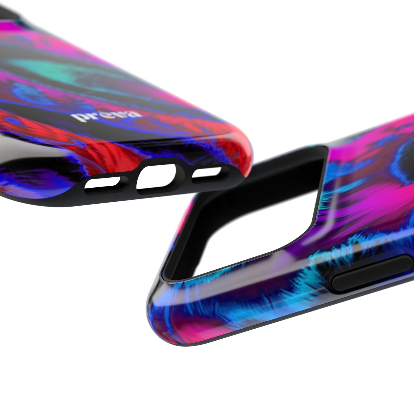 Neon Swirl Phone Case