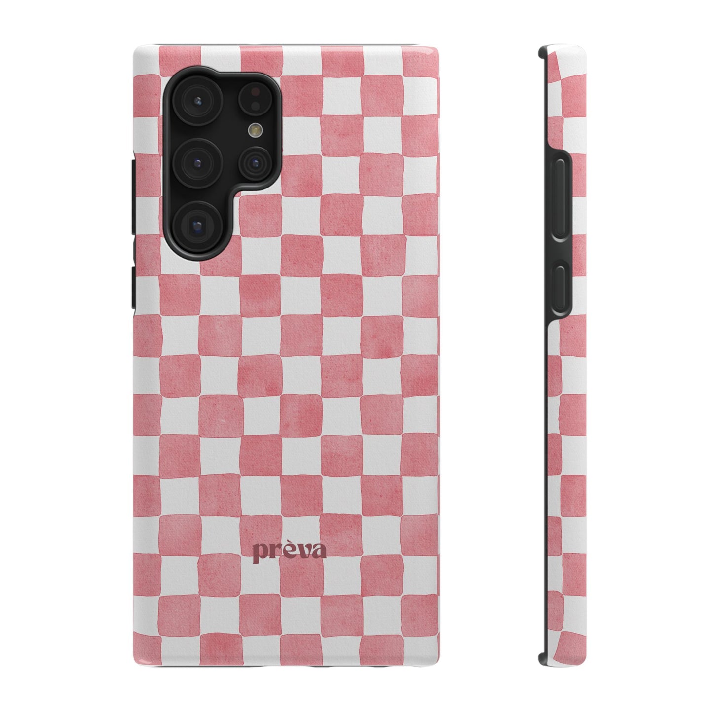 Pink Checkers Phone Case