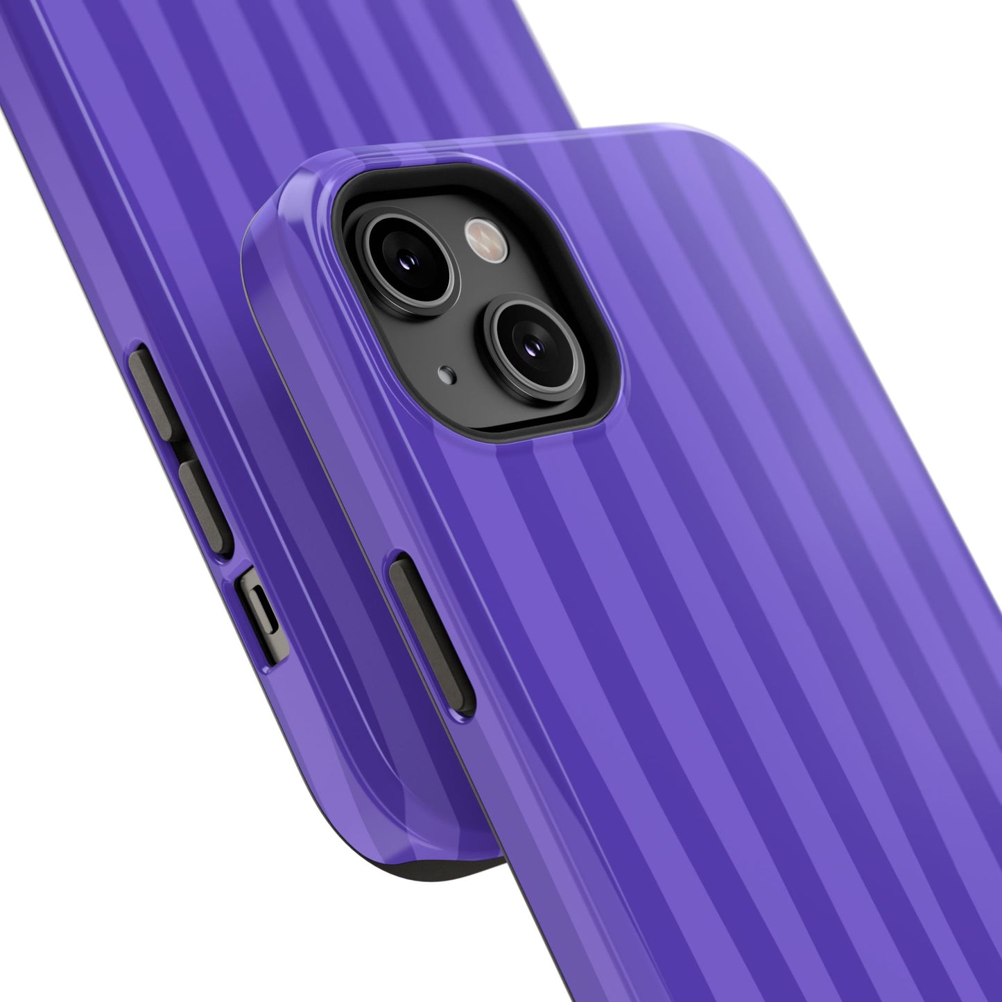 Dark Purple Stripes Phone Case