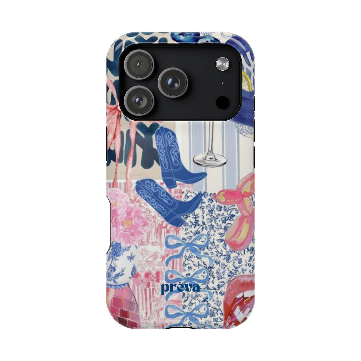 Boot Down Collage Phone Case