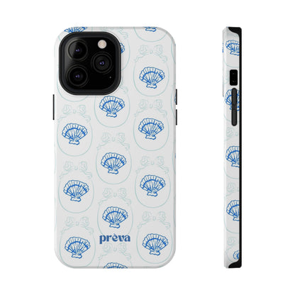 Fancy Teal Shell Phone Case