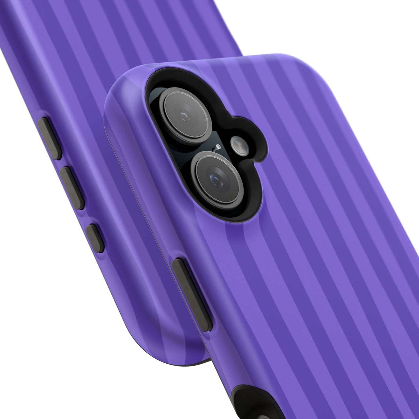 Dark Purple Stripes Phone Case