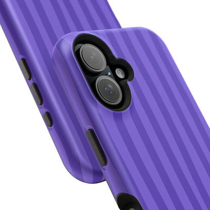 Dark Purple Stripes Phone Case