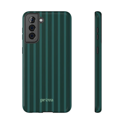 Striped Green Phone Case