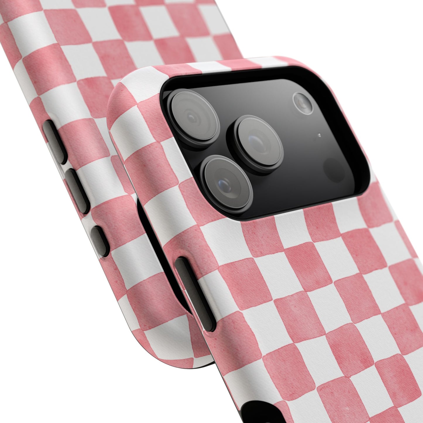 Pink Checkers Phone Case