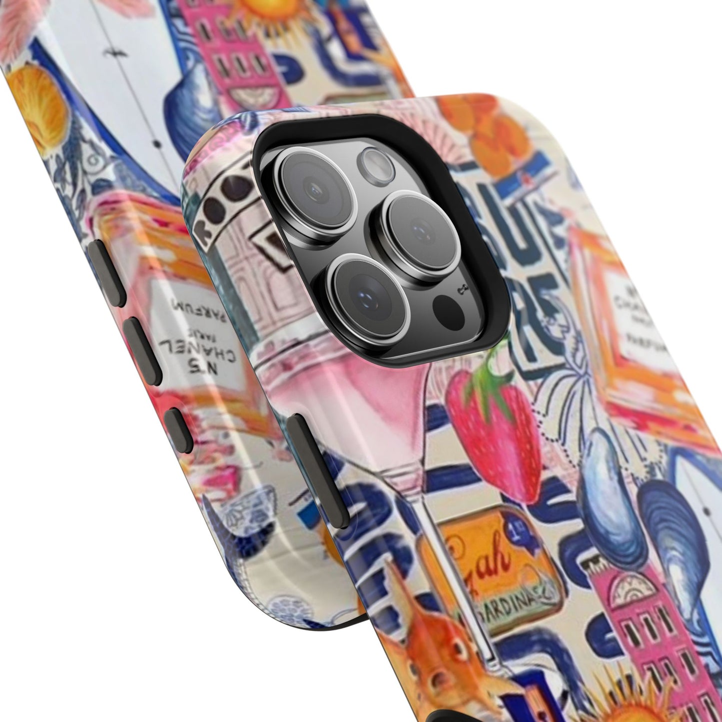 Tropical Beach Collage Phone Case