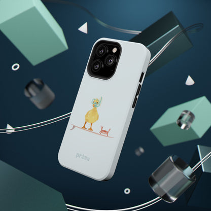 Scuba Duck Stripes Phone Case