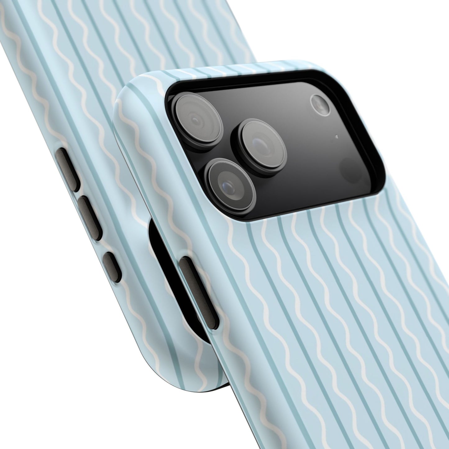 Blue Island Stripes Phone Case