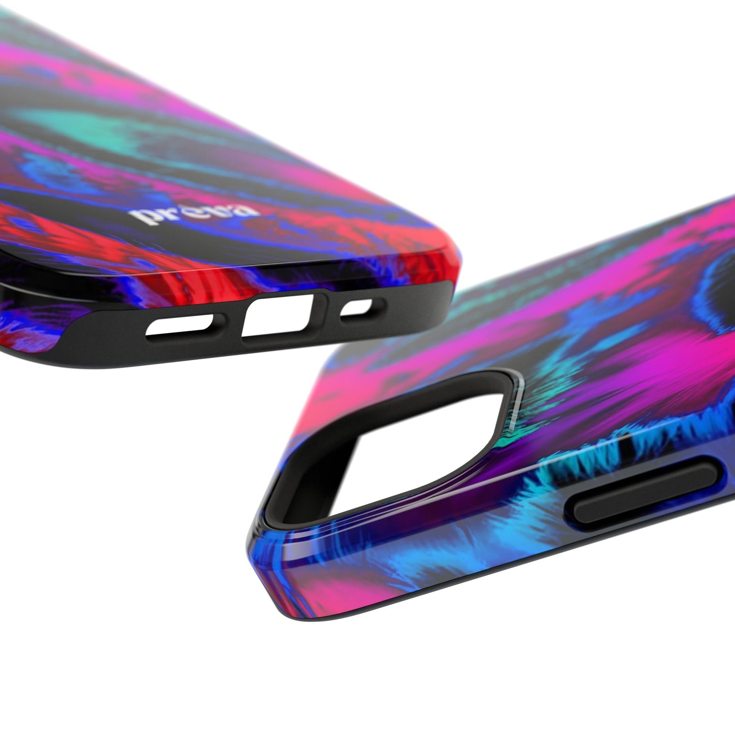 Neon Swirl Phone Case