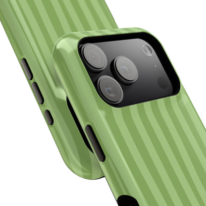 Light Green Stripes Phone Case