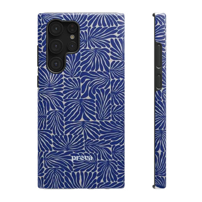 Blue Abstract Greek Phone Case