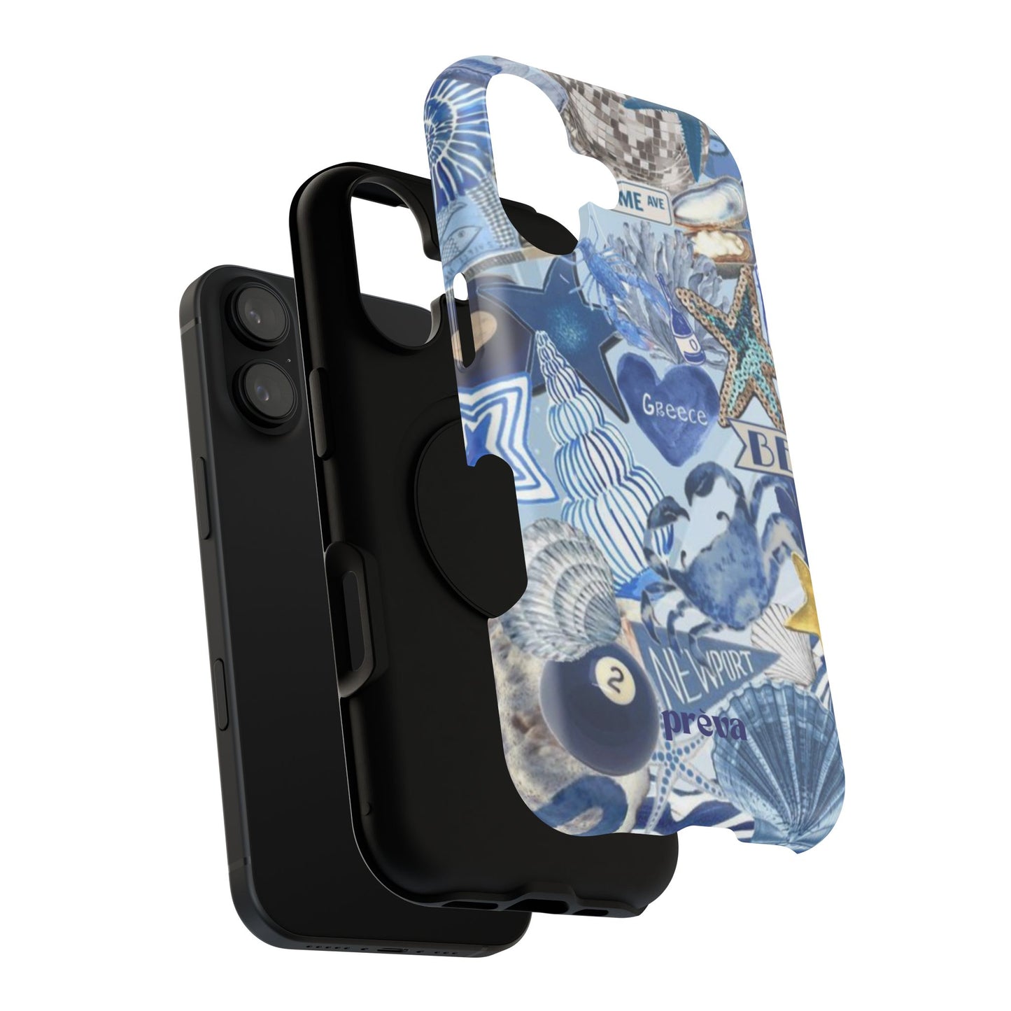 Coastal Collage Phone Case