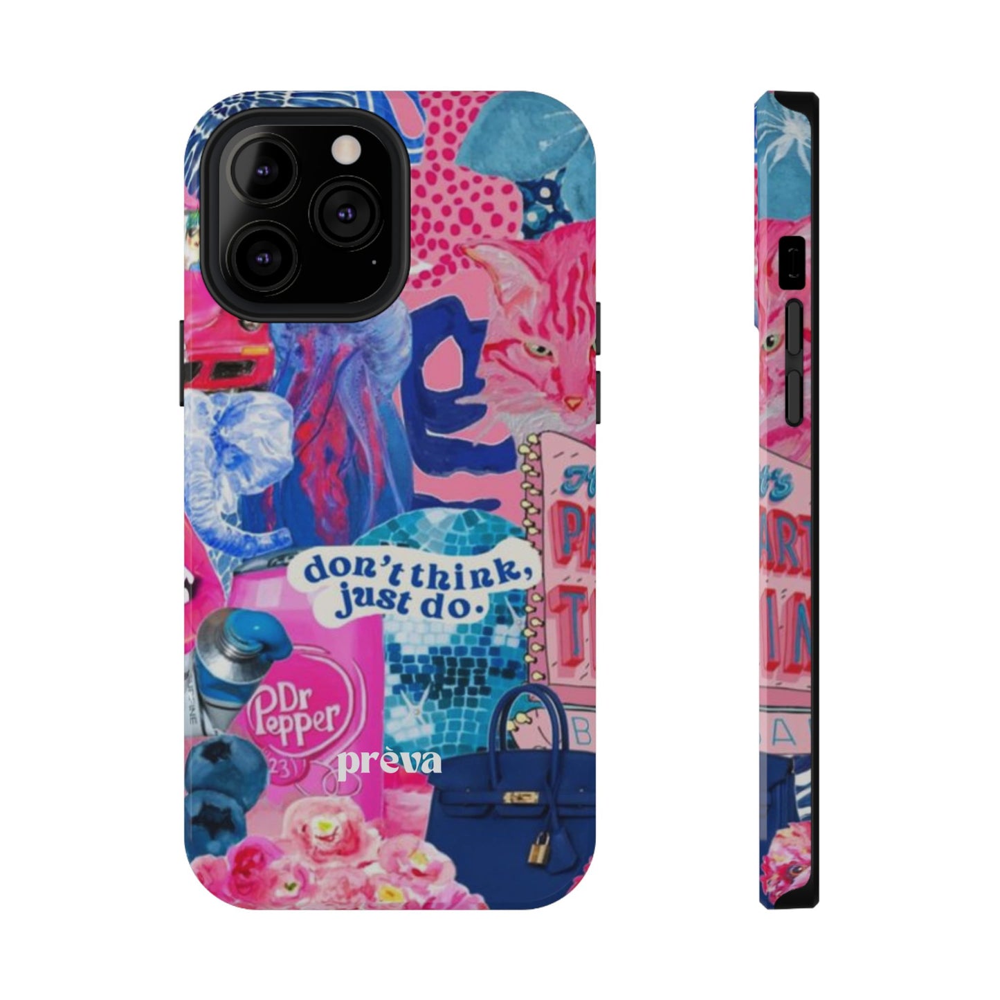 Vibrant Galaxy Collage Phone Case