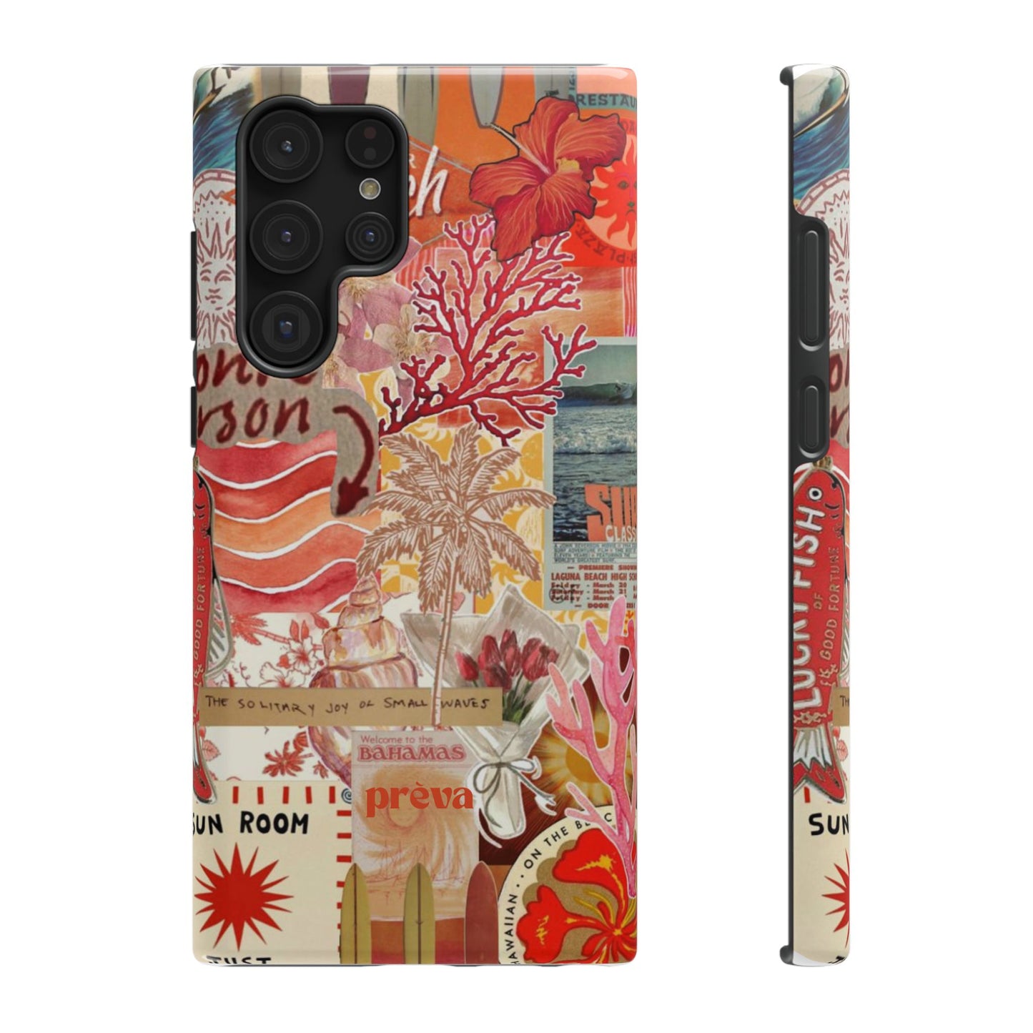 Vintage Floral Collage Phone Case