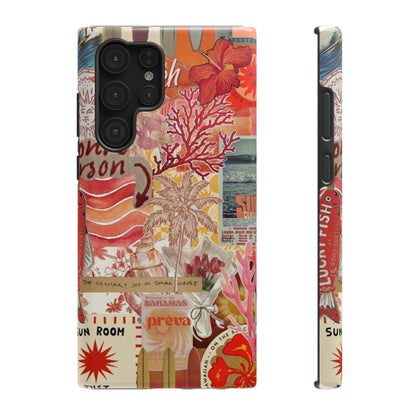 Vintage Floral Collage Phone Case