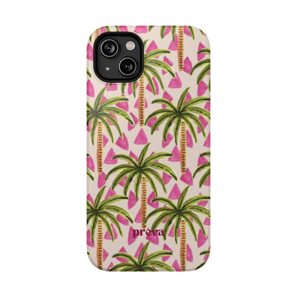 Pink & Palm Phone Case