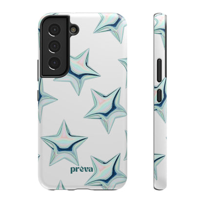 White Starburst Phone Case