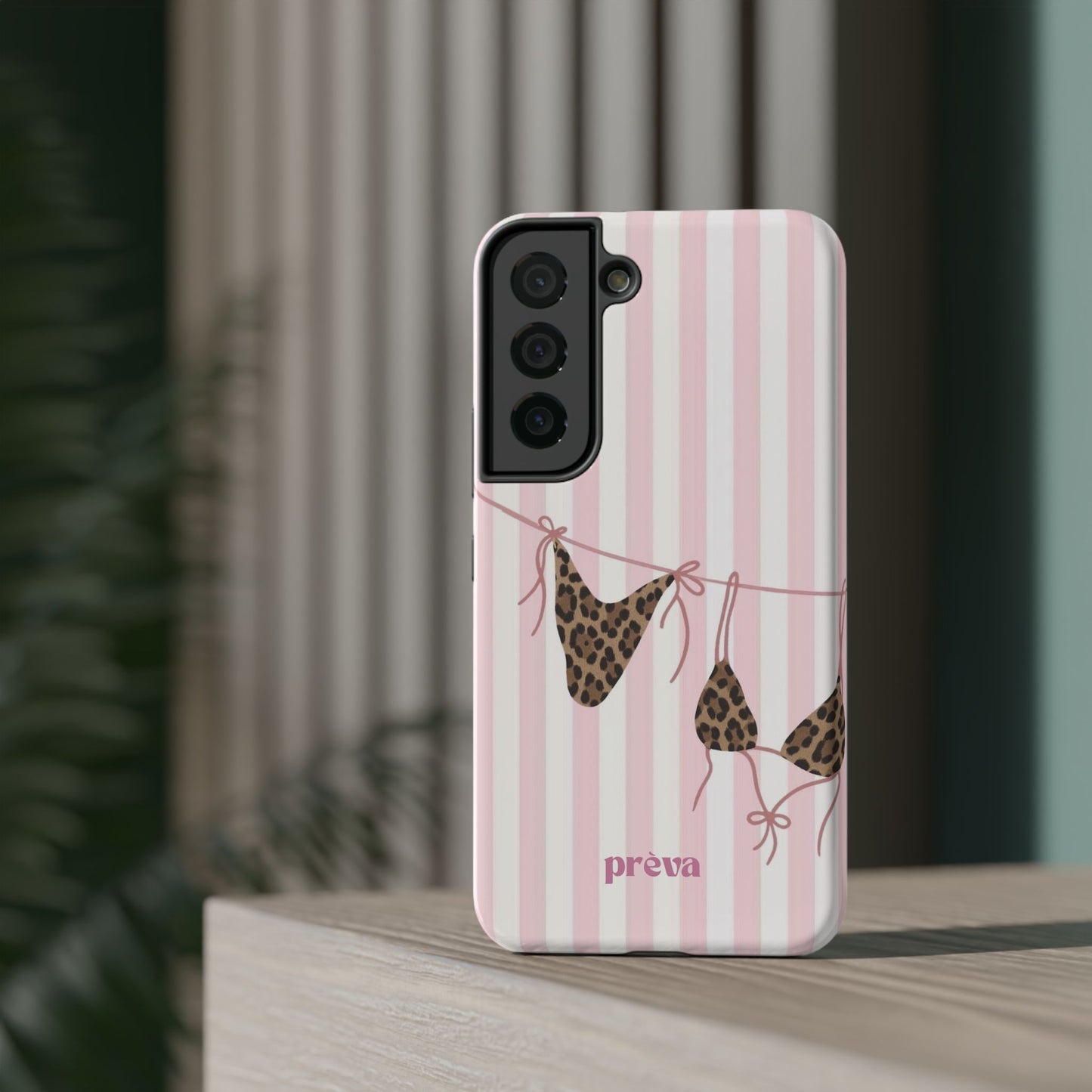 Leopard bikini Phone Case