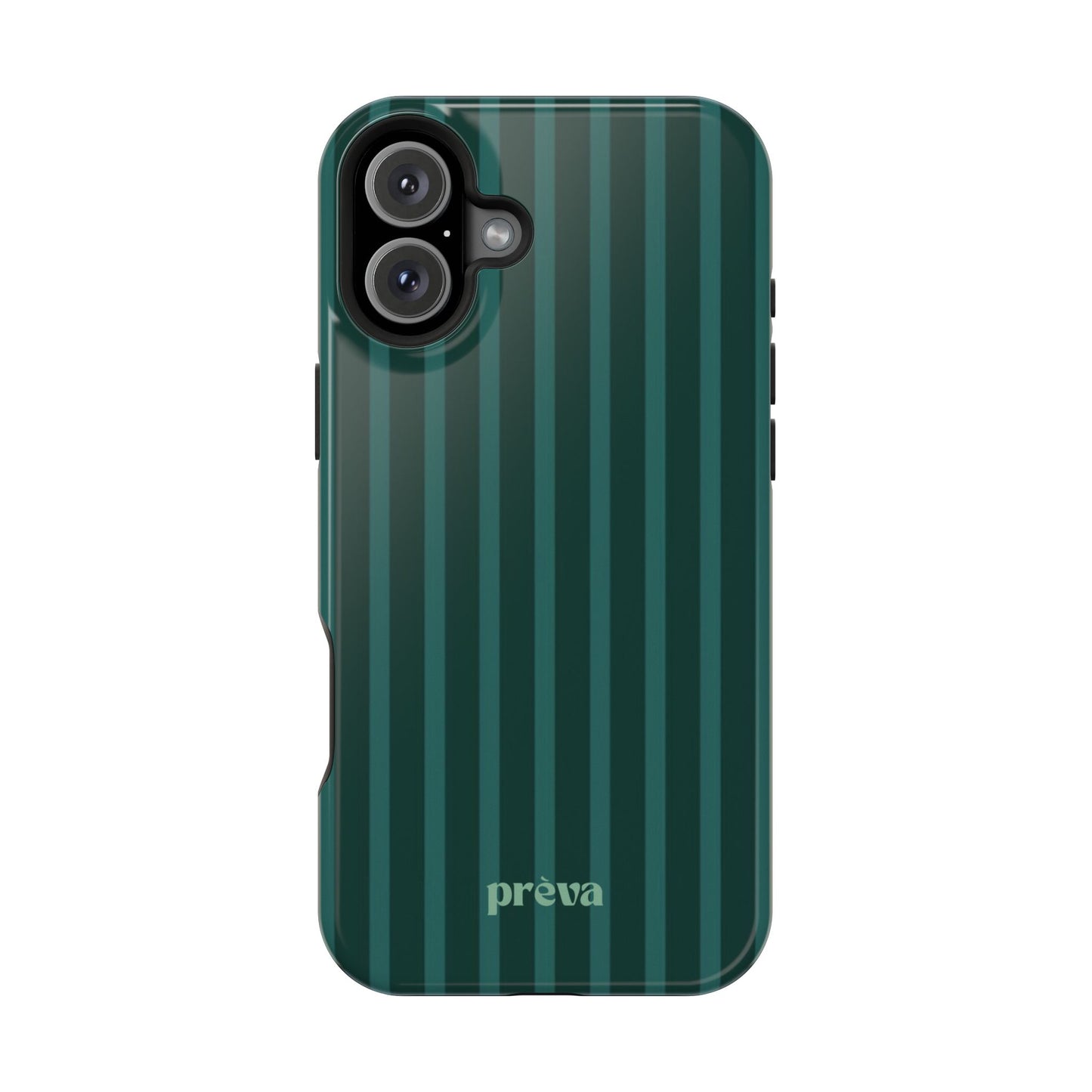 Striped Green Phone Case