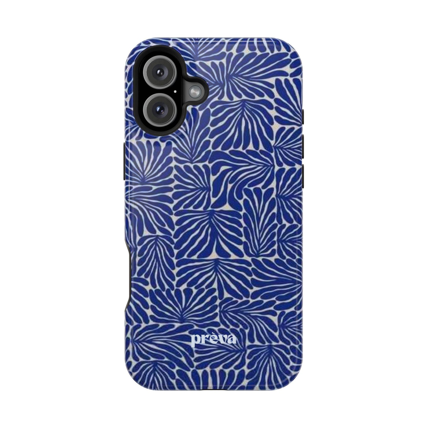 Blue Abstract Greek Phone Case
