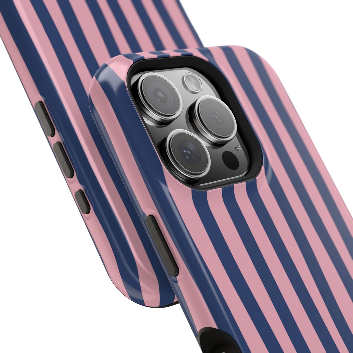 Blue and Pink Stripes Case