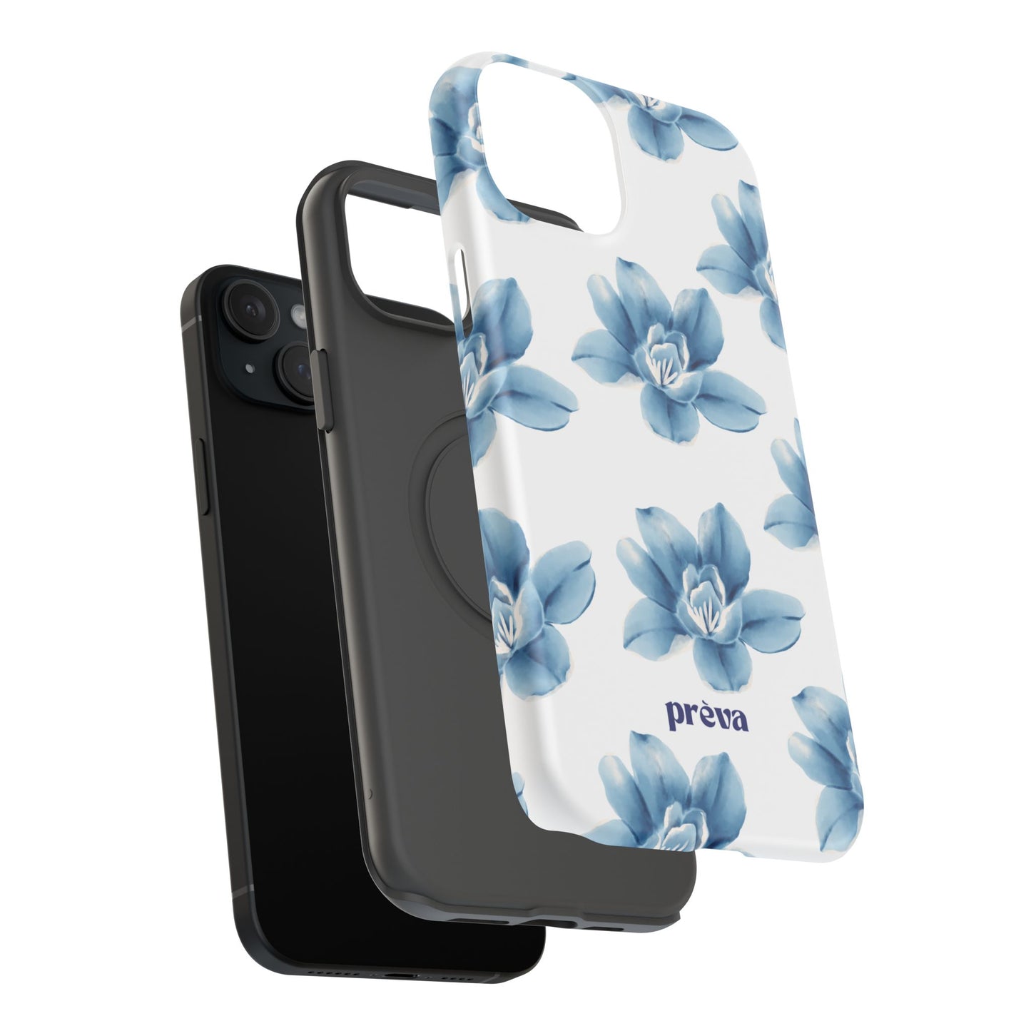 Blue Flowers Phone Case