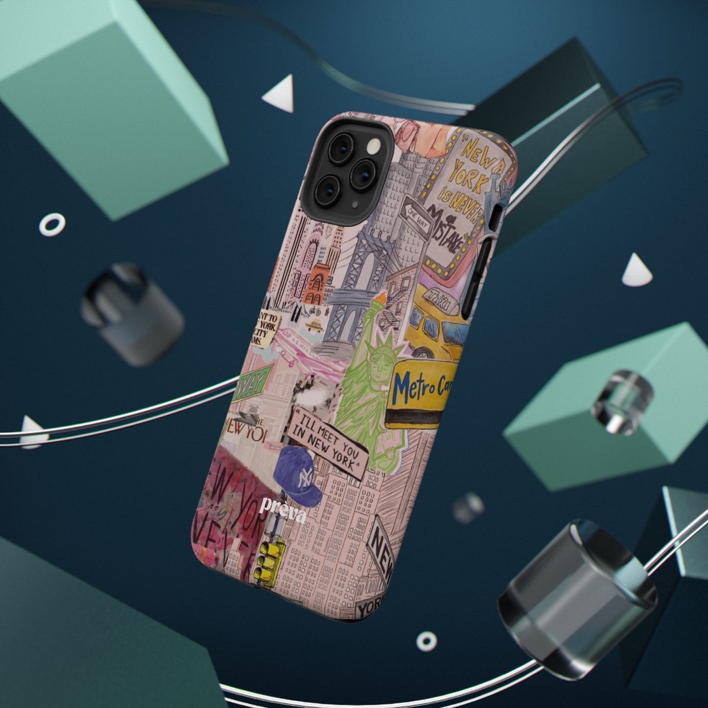New York Collage Phone Case