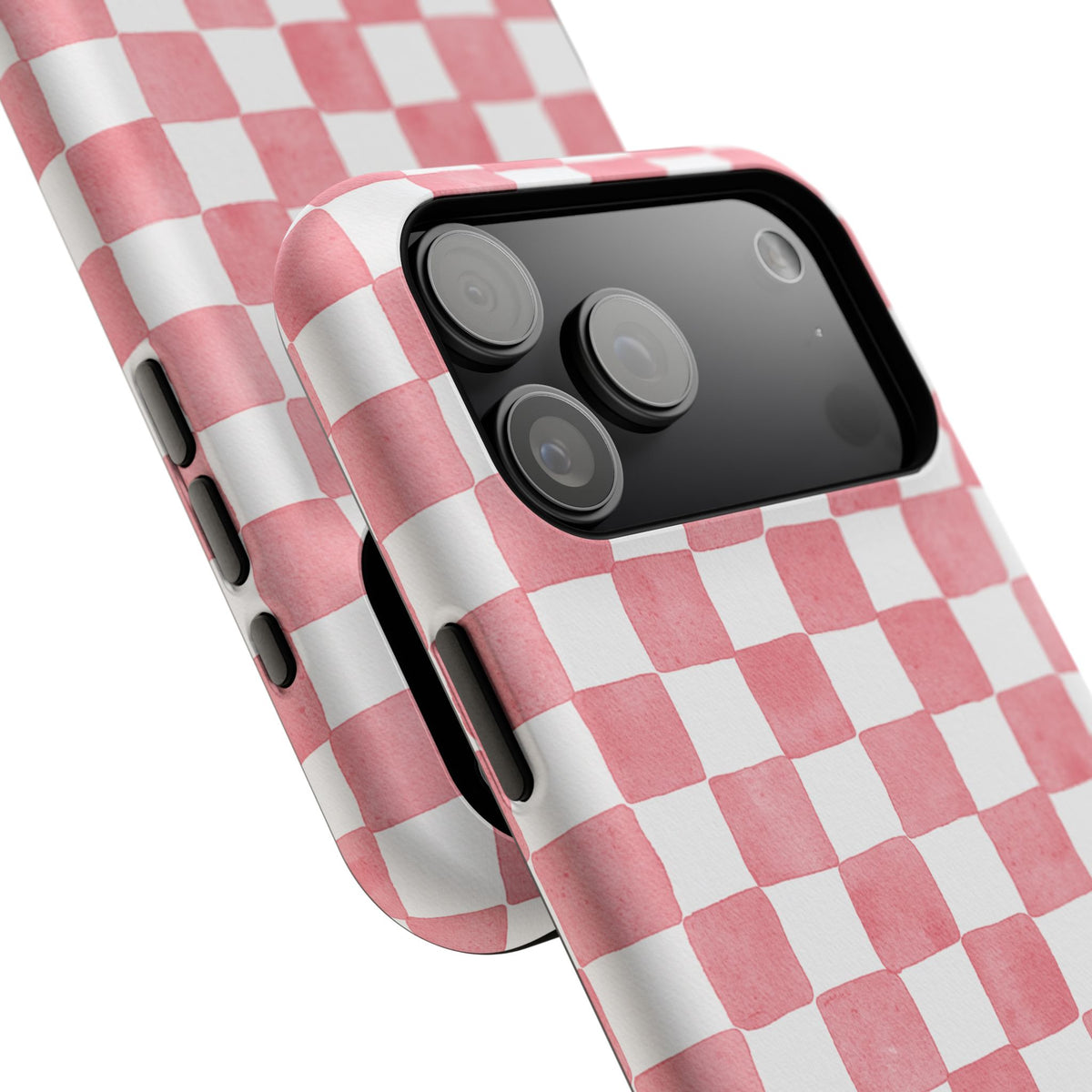 Pink Checkers Phone Case