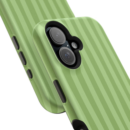 Light Green Stripes Phone Case