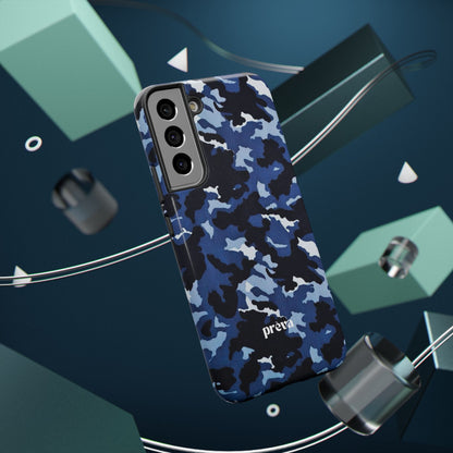 Blue Camo Phone Case
