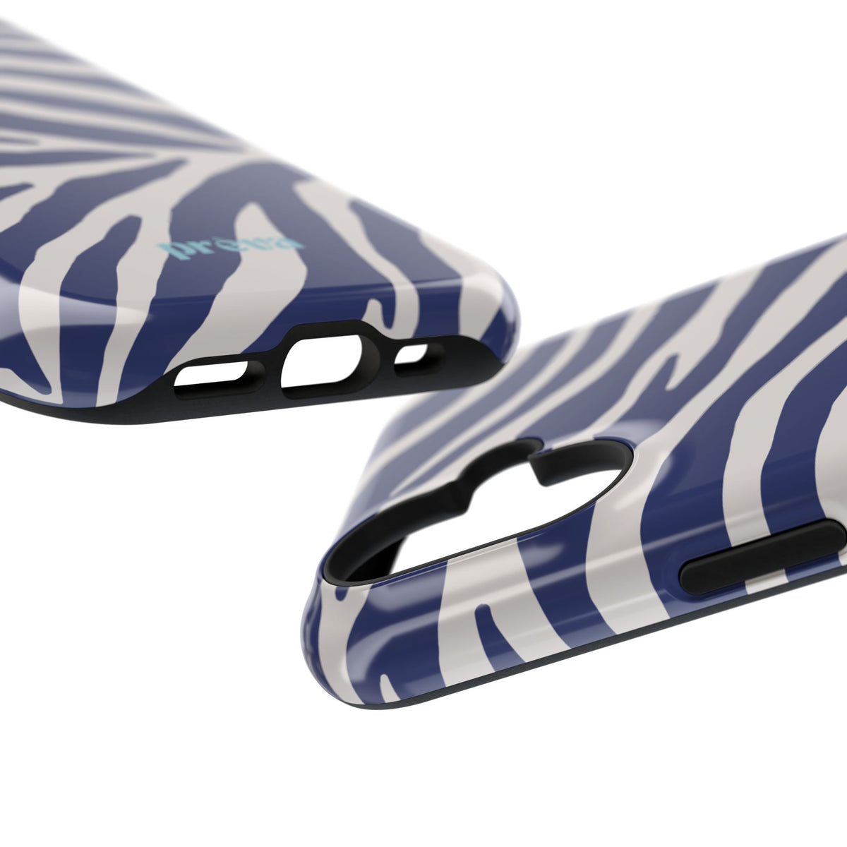 Blue Zebra Phone Case