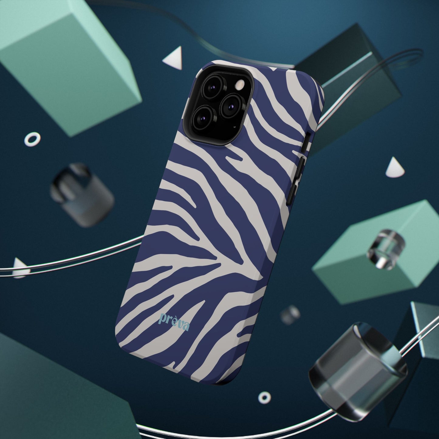 Blue Zebra Phone Case