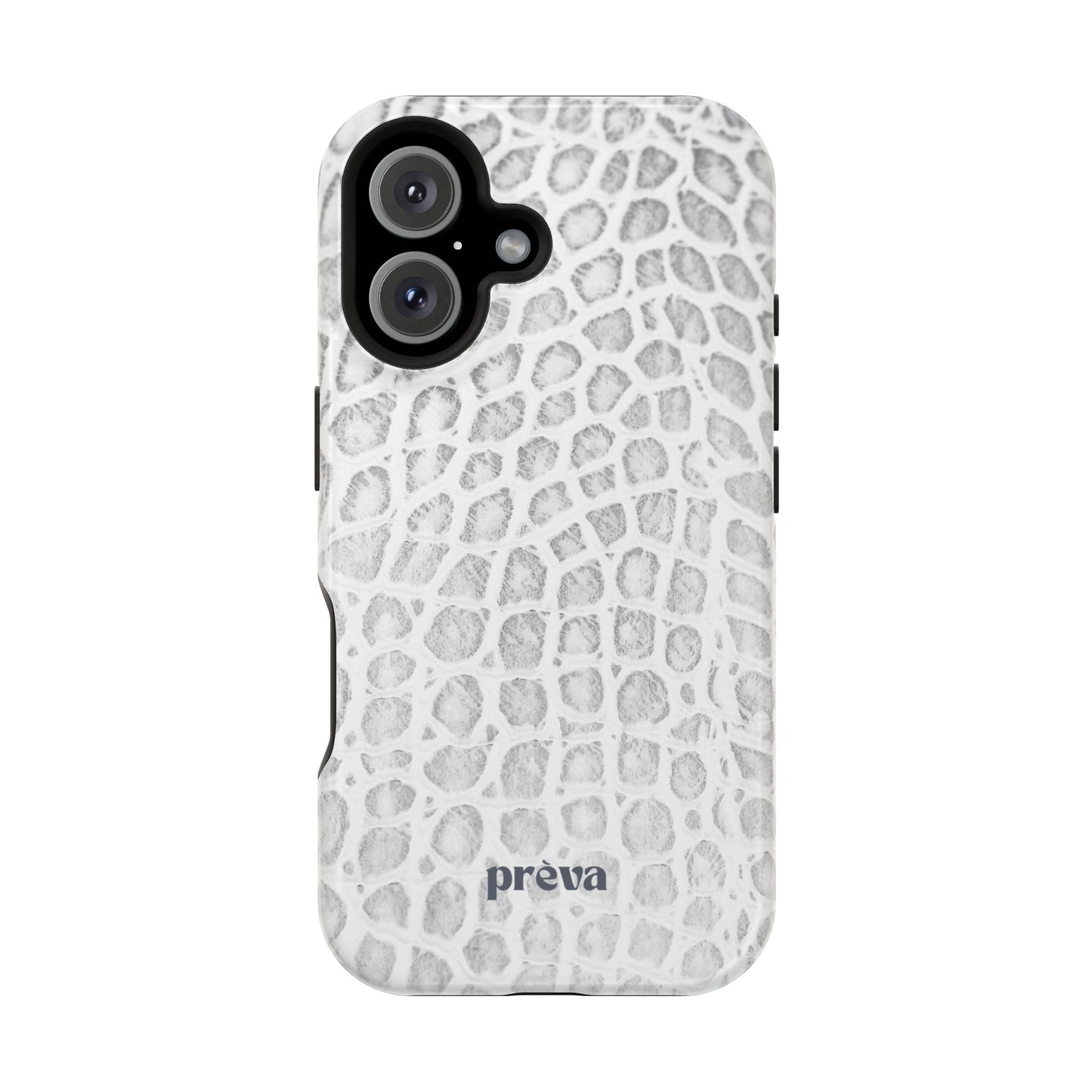 White Snake Phone Case