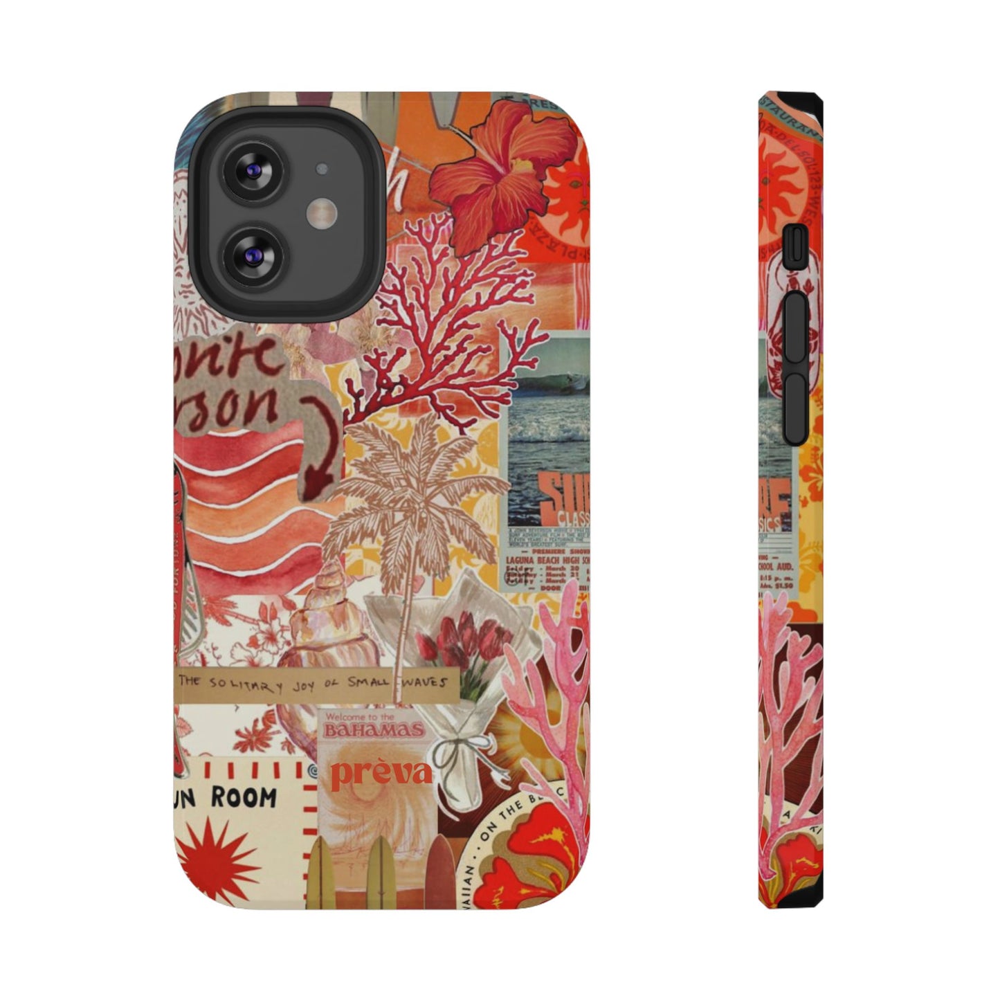 Vintage Floral Collage Phone Case