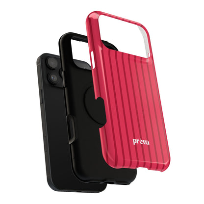 Pinky Red Stripes Phone Case