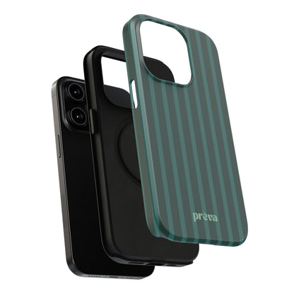 Striped Green Phone Case