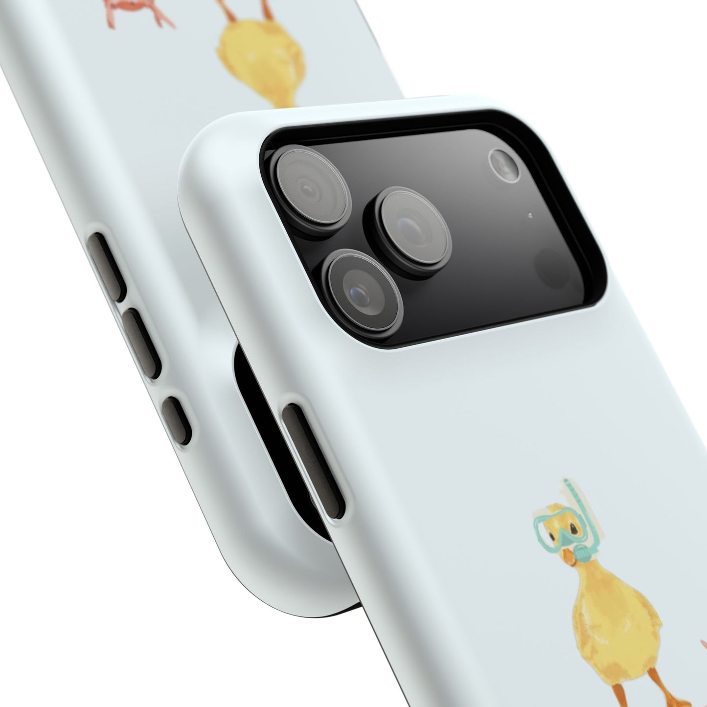 Scuba Duck Stripes Phone Case