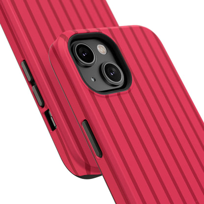 Pinky Red Stripes Phone Case