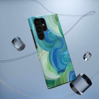 Swirling Ocean Impact-Resistant Phone Case