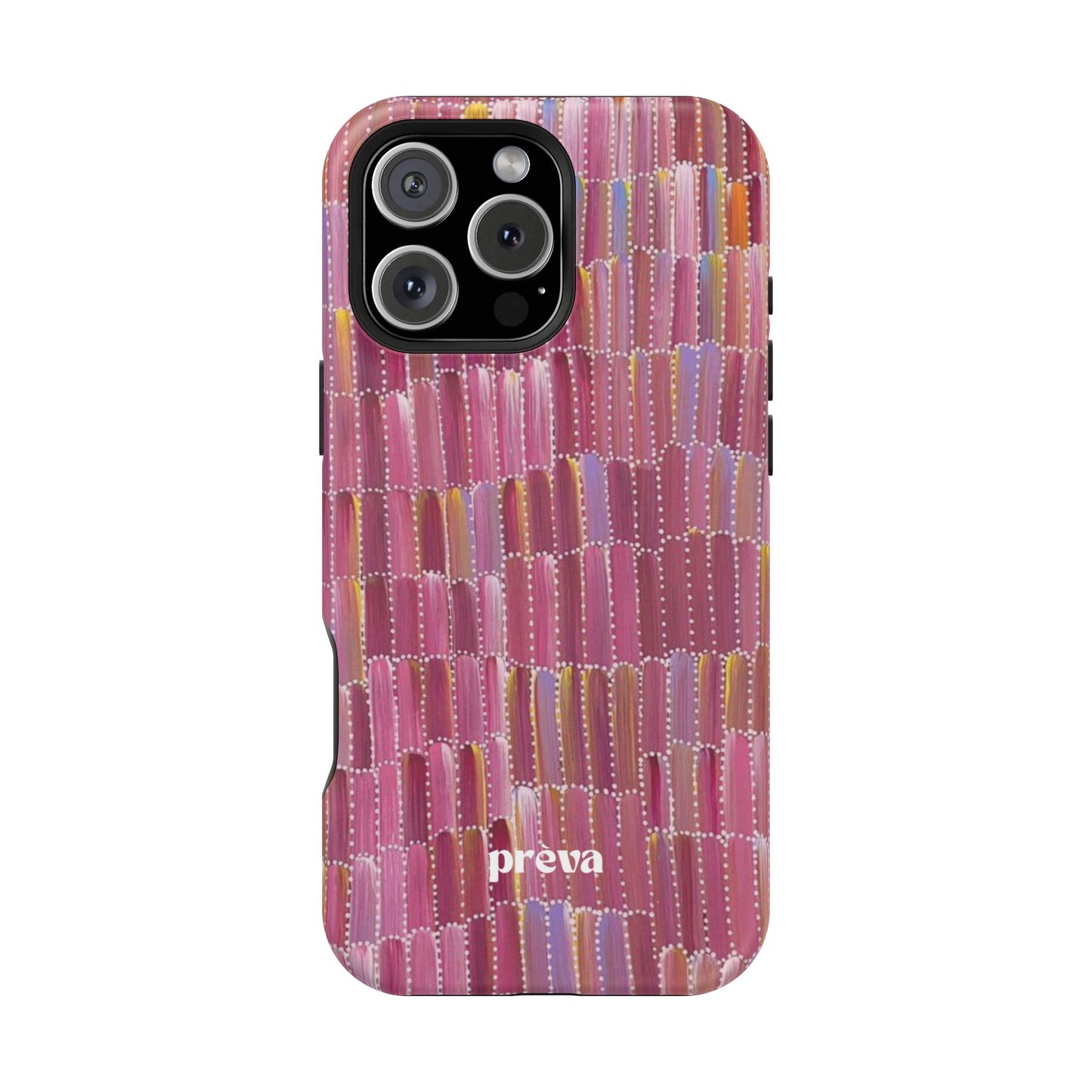 Pink Brushstroke Phone Case