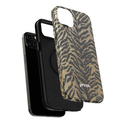 Phone Case — Impact‑Resistant Tiger Print Rug Texture